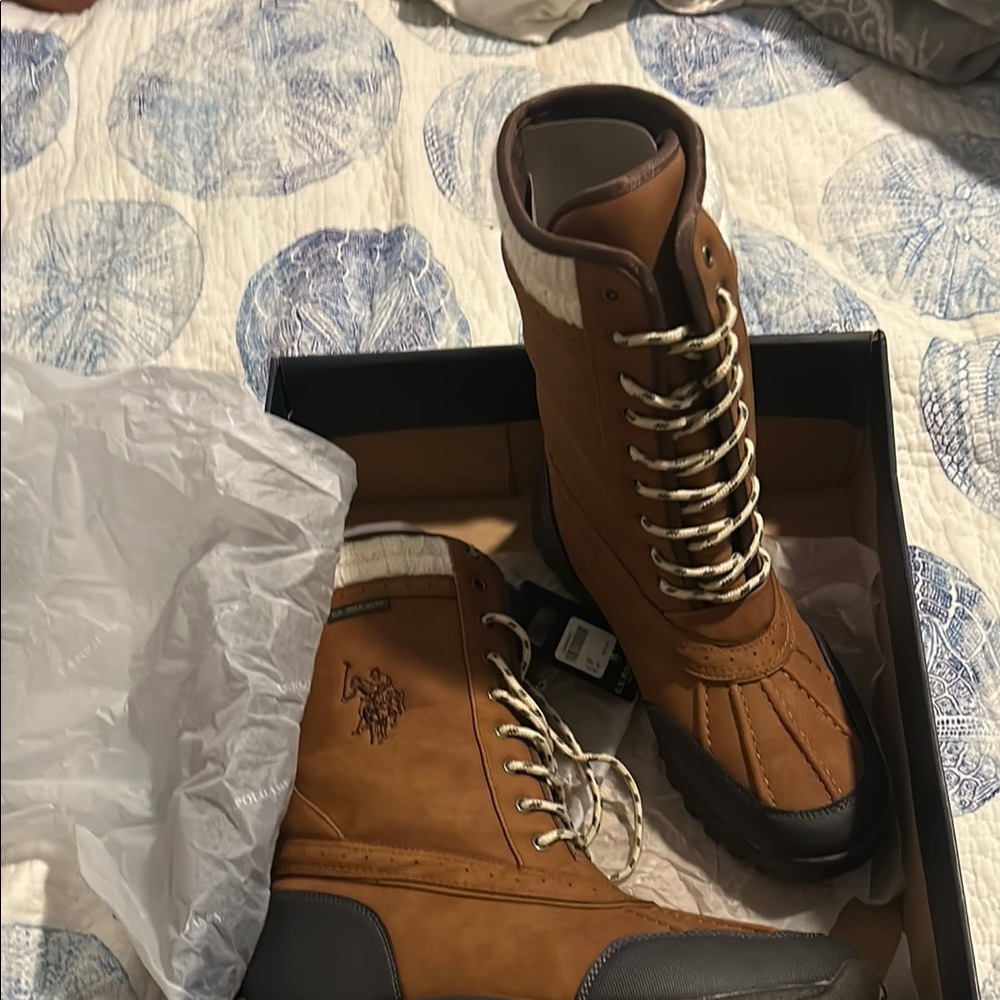 Polo by Ralph Lauren Men's Brown Boots